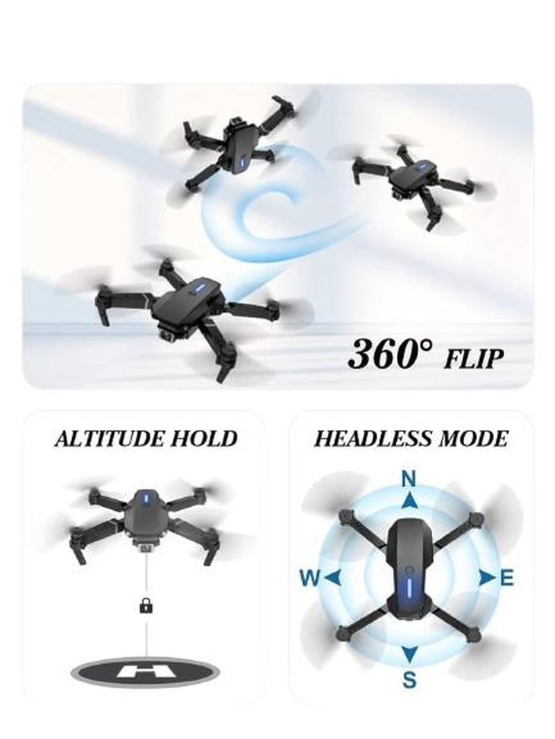 High-Definition Camera Drone with Versatile Controller & App Control