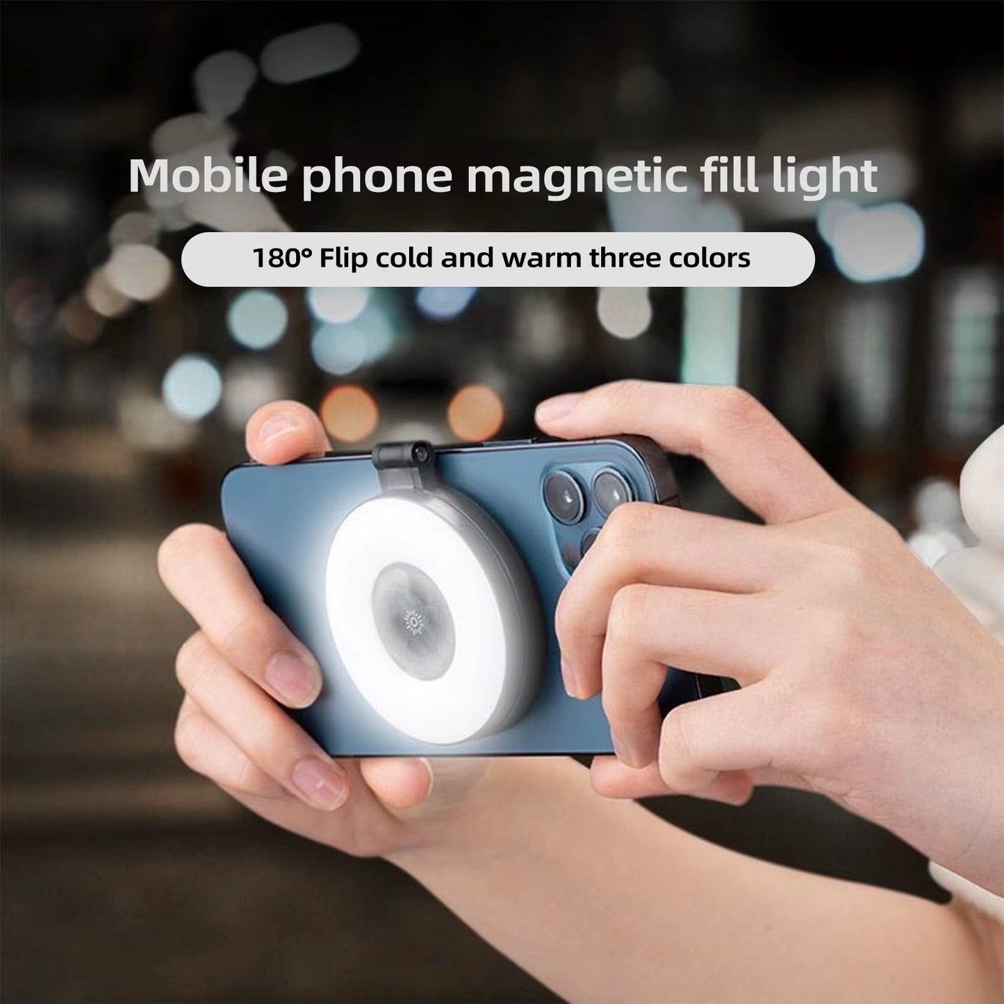 MagiLight: Magnetic Selfie Ring Light for Smartphones