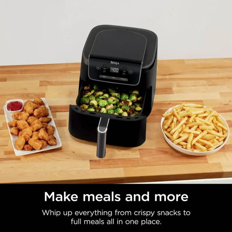 Ninja Air Fryer Pro XL 5QT Basket Air Fryer, 3-In-1 Functionality, Nonstick, 400°F Air Crisp Technology