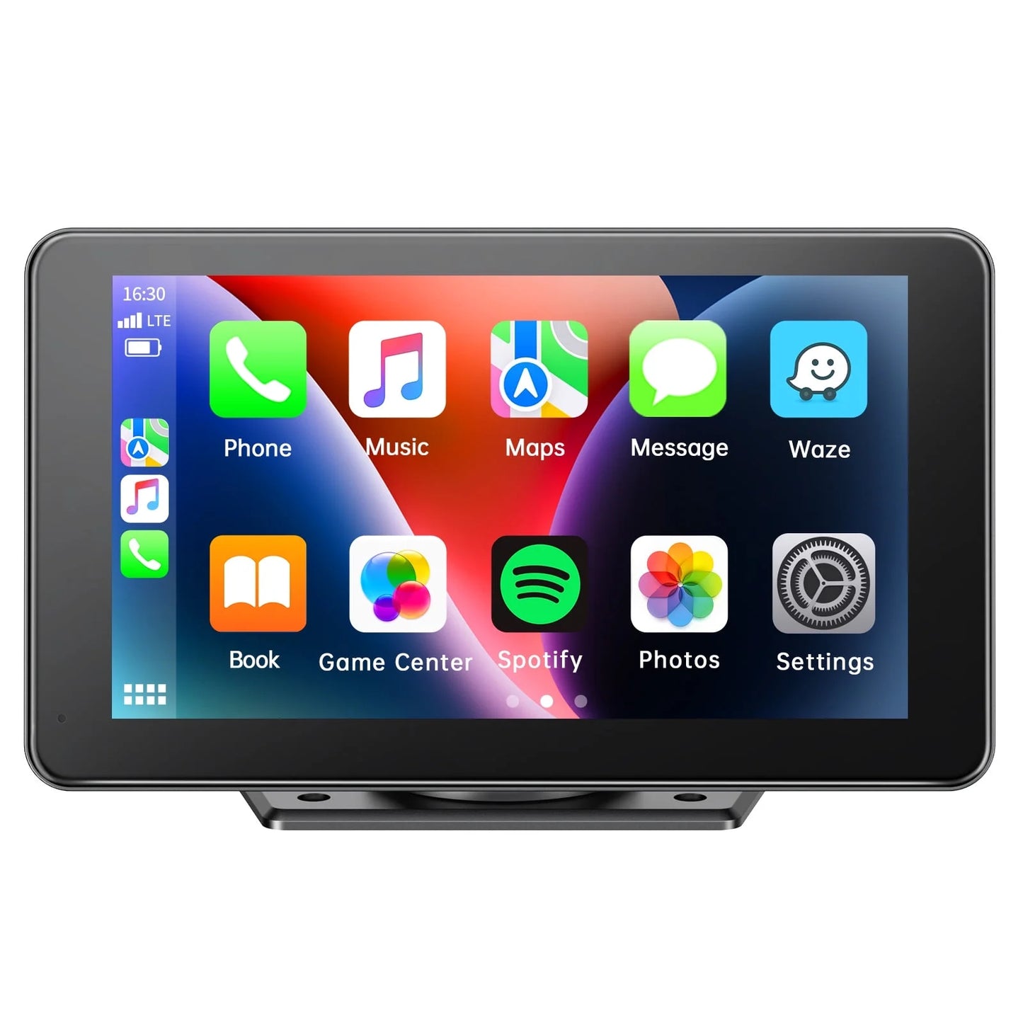 7" Wireless Carplay Screen - Portable GPS Navigation, Android Auto, Mirror Link & Voice Control