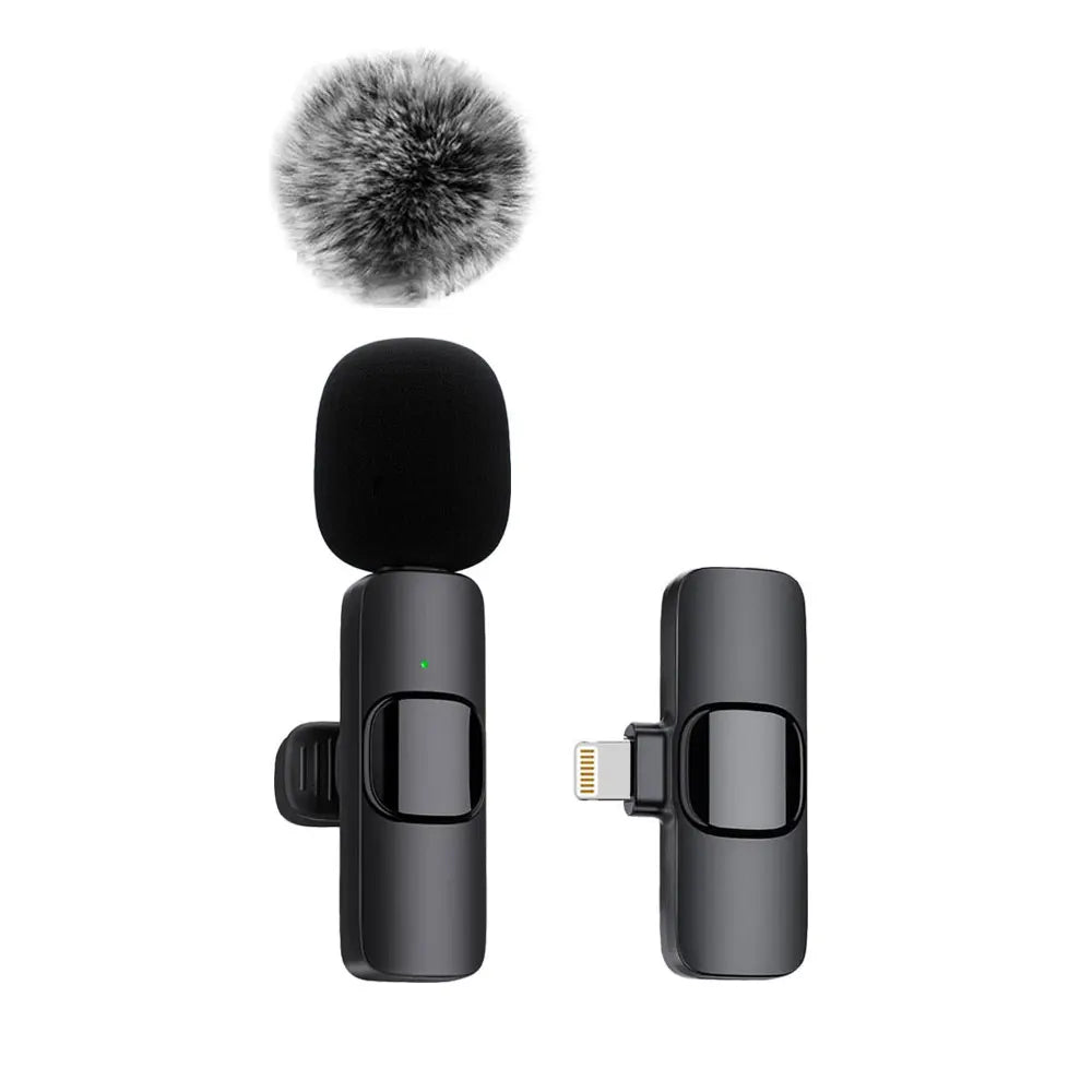 Ultimate Wireless Lavalier Microphone for iPhone, Android, and Laptops - Perfect for Live Streaming, Gaming, and Video Recording!