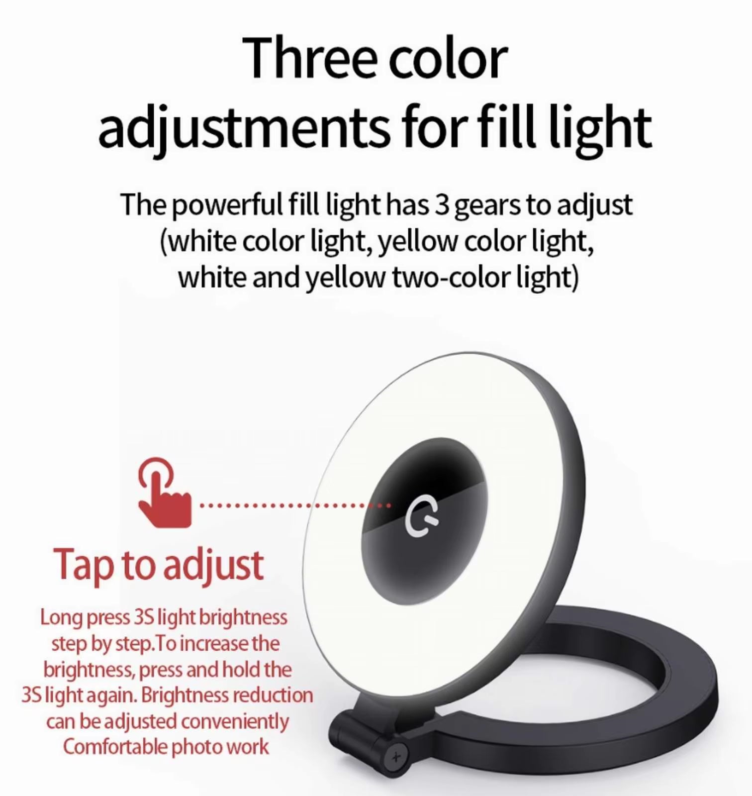 MagiLight: Magnetic Selfie Ring Light for Smartphones