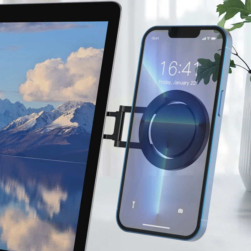 MagiMount: Magnetic Laptop & Phone Holder