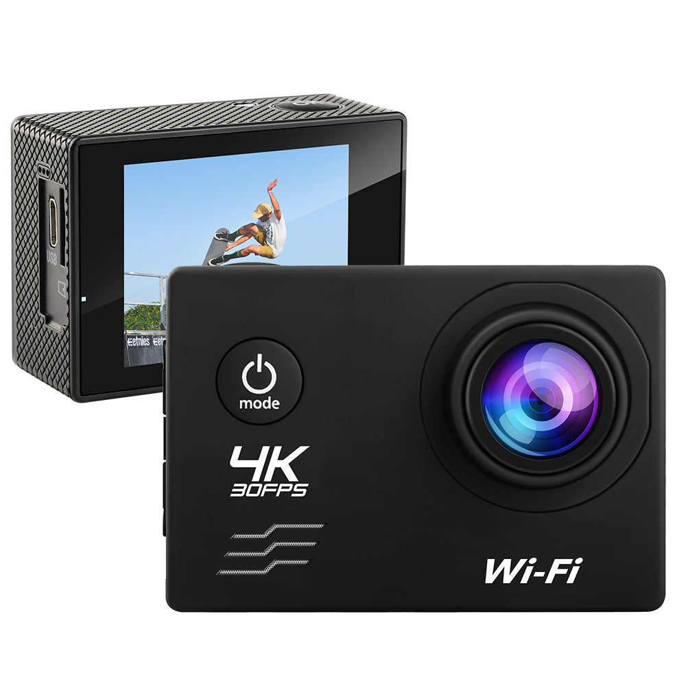 4K Waterproof Action Camera - Perfect for Outdoor Sports and Diving Adventures!