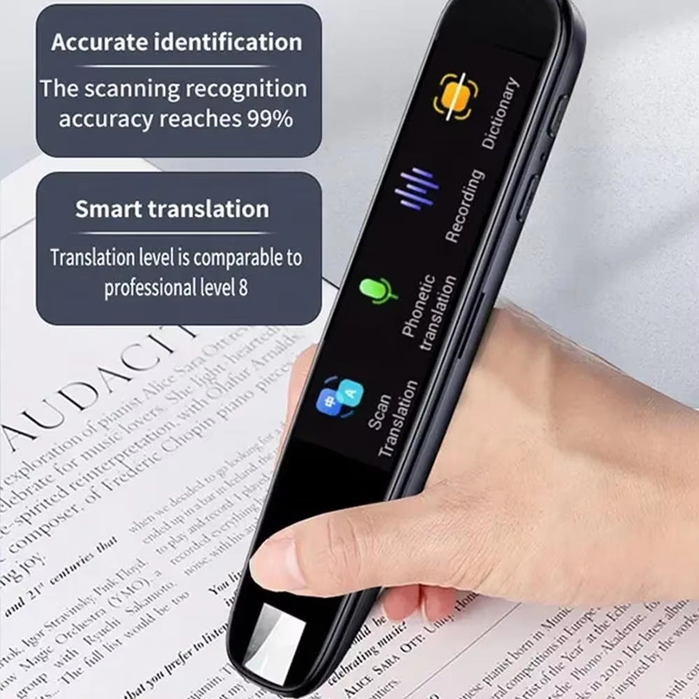 Ultimate 112-Language Offline Translation Pen - Instant Smart Voice & Scanning Marker for High-Quality Communication