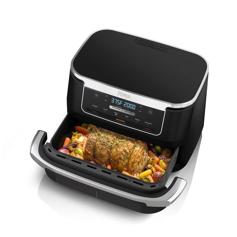 Ninja Foodi DualZone 7-Qt FlexBasket Air Fryer - Ultimate Cooking Versatility!