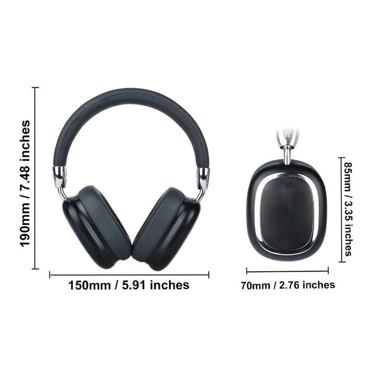 Ultimate Wireless On-Ear Headphones - Immersive Bass, Foldable Design, USB-C Charging, FM Radio & Gaming Ready - Perfect New Year Gift!