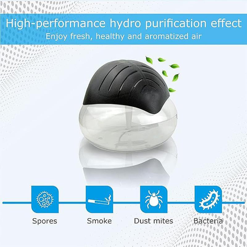 Premium Air Purifier & Water Filter with LED Night Light - Ideal for Home & Office, Eliminates Smoke & Pet Odors