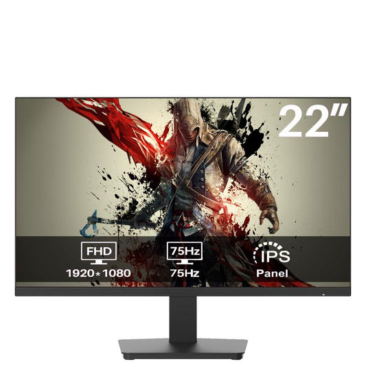 27'' 2K QHD Gaming Monitor - 2560P, 165Hz Refresh, 1Ms Response, Adaptivesync, Dual HDMI & DP1.2, Ultra-Thin Narrow Bezel, Tilt Adjustable Design